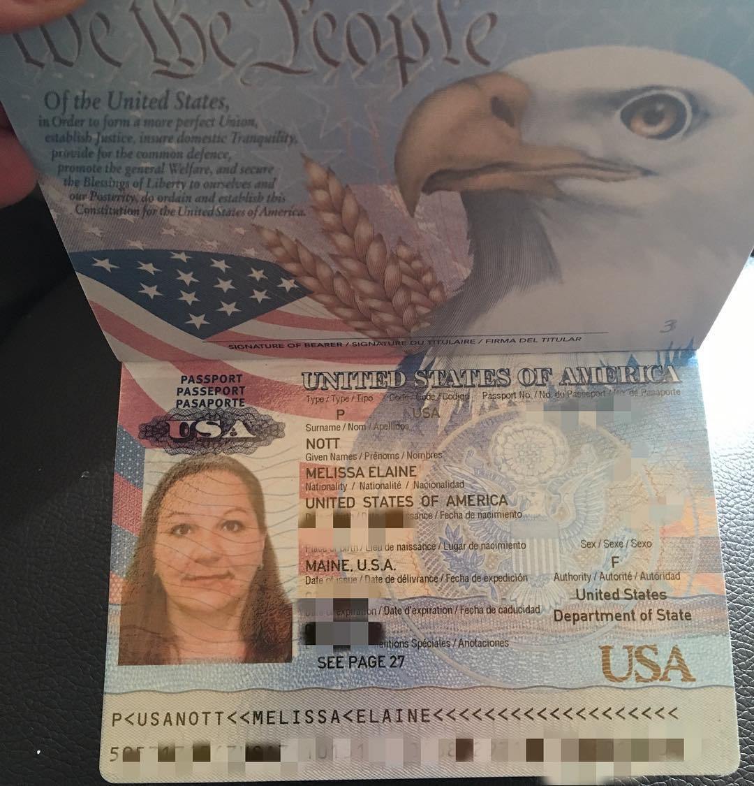 Fake us passport number